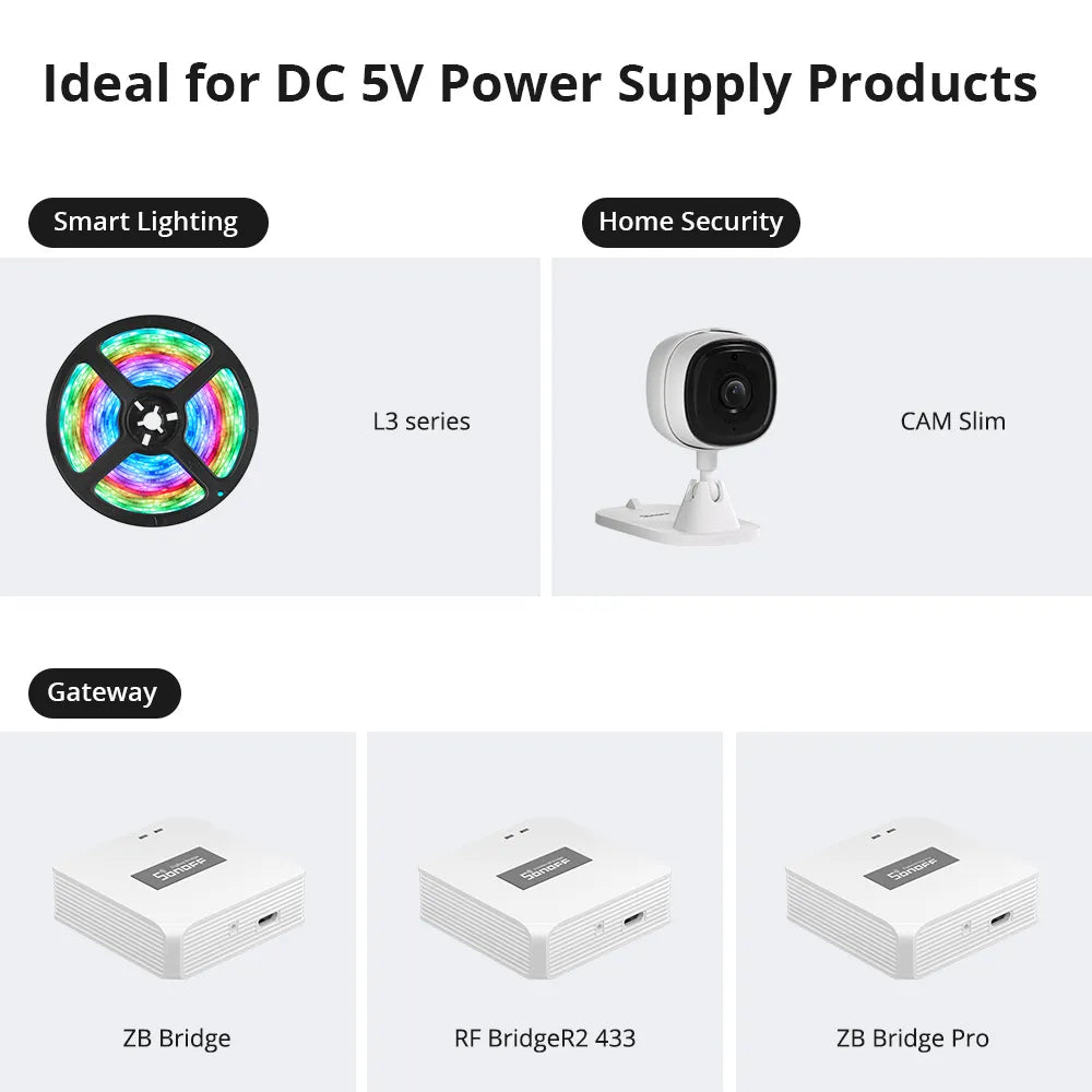 DC 5V/2A spennubreytir